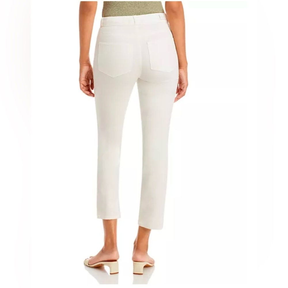 New Paige Cindy High Rise Ankle Straight Corduroy Jeans in Ecru - Picture 2 of 11